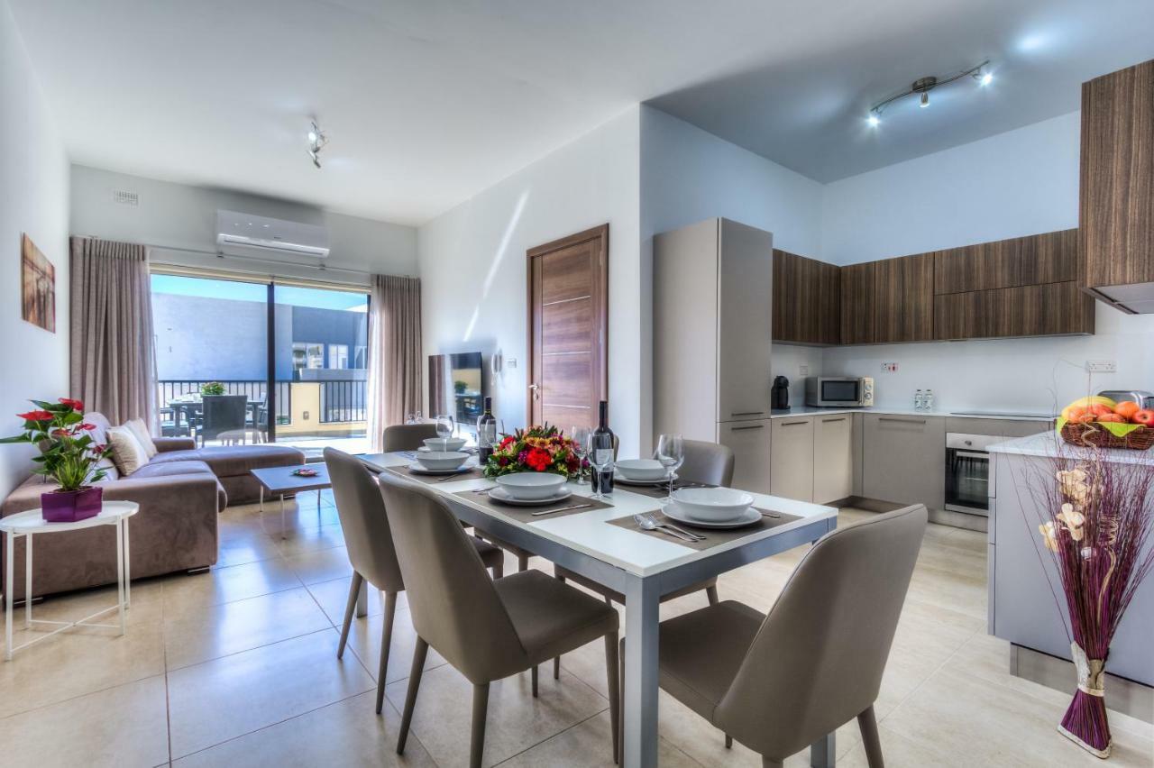 Sunny Modern Apartments Mellieha Luaran gambar